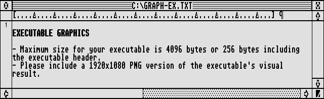 Executable graphics compo rules
