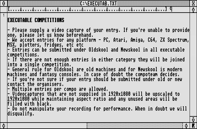 Executable compo rules
