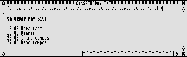 Saturday