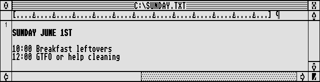 Sunday